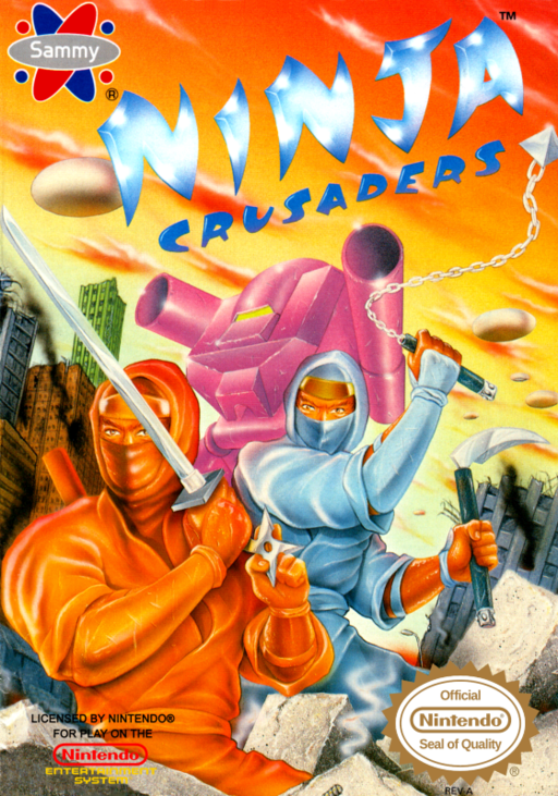 Ninja Crusaders (USA) box art